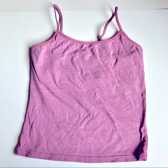 AE Cami Spaghetti Strap Tank Top Camisole built in Bralette Medium Women’s - Picture 1 of 14